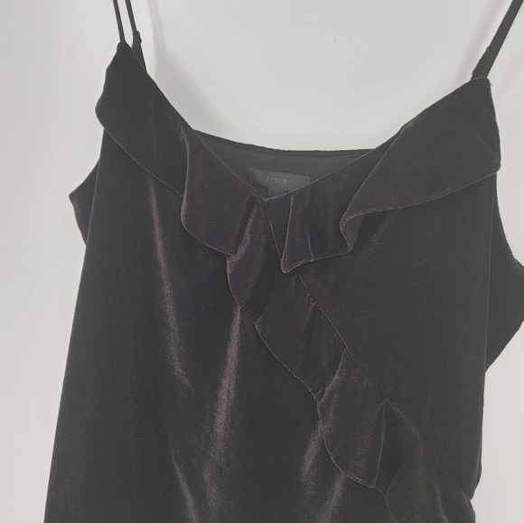 J Crew | velvet tank top - Picture 2 of 5